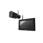 ABUS PPDF17000 EasyLook Überwachungsset, 7“ Monitor mit 1 IR Funk-Aussenkamera