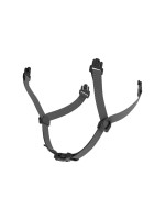 Abus Jouget Scator(-E) Sangle de menton en forme de fourche, noire