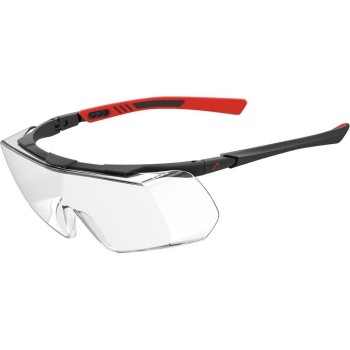 ACE Evo OTG Schutzbrille Brillenträger Sw.R, Überbrille Antifog und Antiscratch EN166