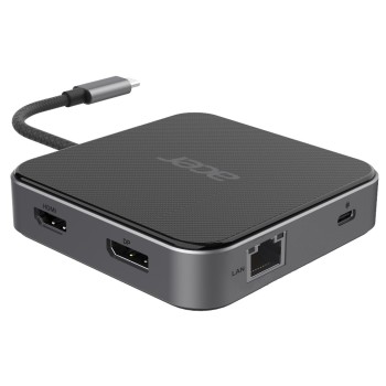 Acer Station d'accueil USB-C Multi Display hub Dongle 7-in-1