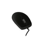 Active Key mouse abwaschbar black , USB