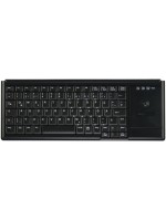 Active Key Tastatur AK-4400TU mit optischem, Trackball 1000dpi, USB, schwarz
