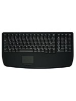 Active Key  AK-7410-G Tastatur ultraflach, Bauhöhe 19mm, touchpad, USB
