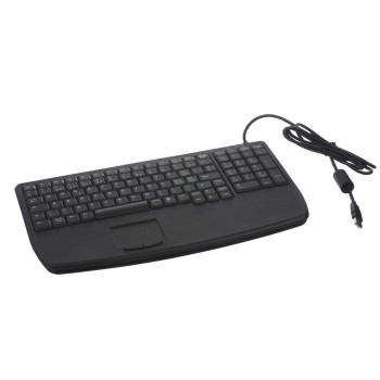 Active Key AK-7410-G, clavier ultra-plat, hauteur 19mm, touchpad, USB Active Key AK-7410-G, clavier ultra-plat, hauteur 19mm, touchpad, USB