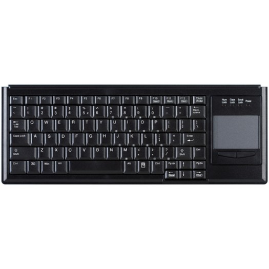 Active Key clavier AK-4400 avec Touchpad, USB, noir --> US -Layout