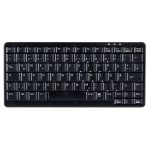 Active Key Kompakt Tastatur AK-4100 USB, schwarz, US-Layout