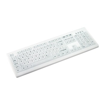 Active Key desinfizierbare keyboard, white, USB, vollversiegelt IP68
