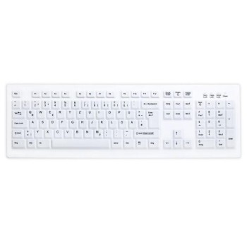 Active Key clavier médical, blanc, USB 2.4Ghz, avec membrane interchangeable Active Key clavier médical, blanc, USB 2.4Ghz, avec membrane interchangeable