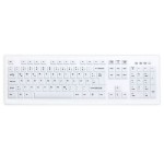 Active Key desinfizierbare clavier, blanc, USB 2.4Ghz, vollversiegelt IP68