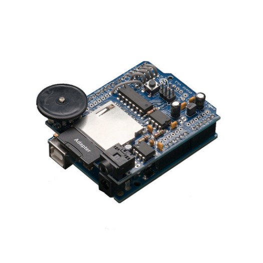 Adafruit Wave Audio Shield pour Arduino, 22Khz, 12bit, avecSD-Card Slot