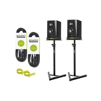ADAM Audio Moniteurs de studio T5 V Kit 2 – Noir ADAM Audio Moniteurs de studio T5 V Kit 2 – Noir