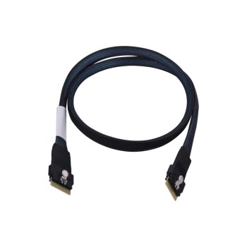 Adaptec SFF-8654 - 1xSFF-8654x8, 0.8M, Anschluss SAS/SATA/NVME Backplane Adaptec SFF-8654 - 1xSFF-8654x8, 0.8M, Anschluss SAS/SATA/NVME Backplane