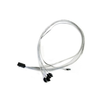 Adaptec HD-SAS Kabel: SFF-8643-4xSATA, 0.8m, intern,mit Sideband