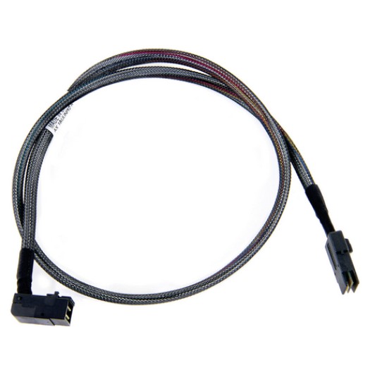 Adaptec HD-SAS câble: SFF-8643-SFF-8087, intern, 1x90 Grad gewinkelt, 0.8m
