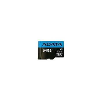 ADATA SDXC Card 64GB A1, Class 10, Bis for 100 MB/25 MB pro Sek, -25 bis 85 °C