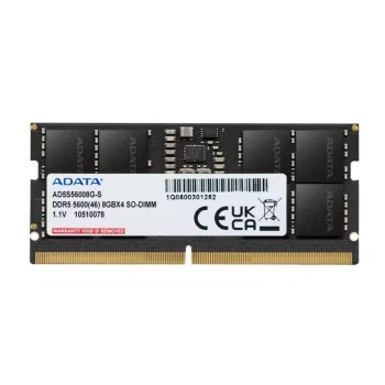 ADATA SO-DDR5-RAM AD5S56008G-S 5600 MHz 1x 8 GB ADATA SO-DDR5-RAM AD5S56008G-S 5600 MHz 1x 8 GB