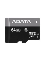 microSDXC Card 32GB, ADATA, Premier, UHS-I, Class 10, with SD-Adapter, read: 30MB/s