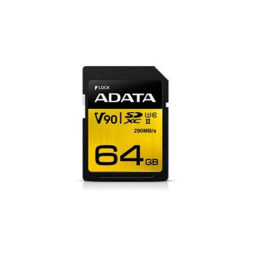 ADATA Carte SDXC Premier ONE UHS-II 64 GB