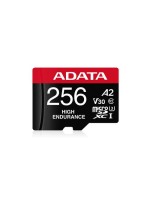ADATA SDXC Card 256GB A2, High Endurance, bis zu 40.000 Stunden Video, -25 bis 85 °C