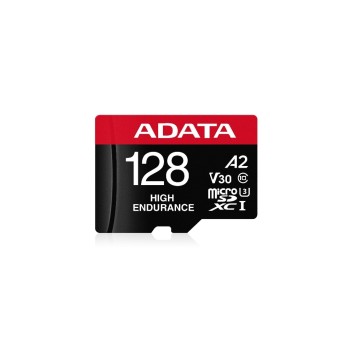 ADATA SDXC Card 128GB A2, High Endurance, bis for 20.000 Stunden Video, -25 bis 85 °C