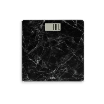 ADE digitale Personenwaage Amina Marmor, schwarz