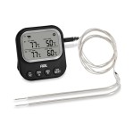 ADE Thermomètre numérique pour rôtis et fours Noir