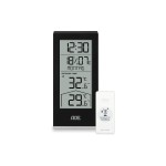 ADE Wetterstation with Funk-Aussensensor, black 