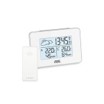 ADE Wetterstation with Funk-Aussensensor, white, with DCF-Funkuhr