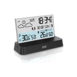 ADE Wetterstation with Funk-Aussensensor, black , with DCF-Funkuhr