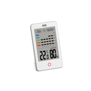 ADE digitales Thermo-/Hygrometer white, with Schimmelalarm ADE digitales Thermo-/Hygrometer white, with Schimmelalarm