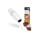 ADE elektrische Salz- und Pfeffermühle, weiss