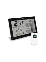 ADE Wetterstation with Funk-Aussensensor, WS2325, black 