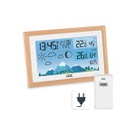 ADE Wetterstation mit Funk-Aussensensor, 14.8 x 9.8 x 2.6 cm