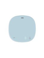 ADE Balance de cuisine Kyra 18 x 18 cm Bleu clair