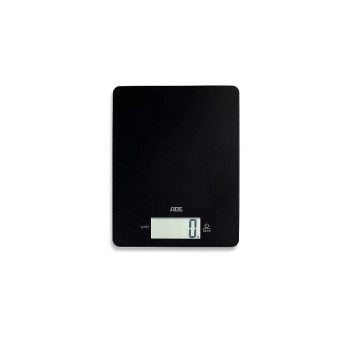 ADE Küchenwaage Leoni black, Tragkraft 5kg, Sensor Touch Bedienung