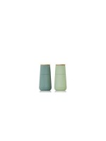 AdHoc Pfeffer- und Salzmühle Scape Set, Dark Green Light Green