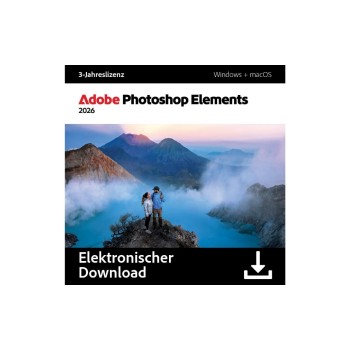 Adobe Photoshop Elements 2026 3Y ESD, ESD, 3 Year, full-version, WIN & MAC, ML Adobe Photoshop Elements 2026 3Y ESD, ESD, 3 Year, full-version, WIN & MAC, ML