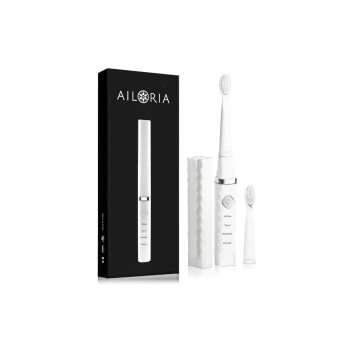 Ailoria Reisezahnbürste Flash Travel white, white/silver, with 6 Ersatzköpfe Ailoria Reisezahnbürste Flash Travel white, white/silver, with 6 Ersatzköpfe