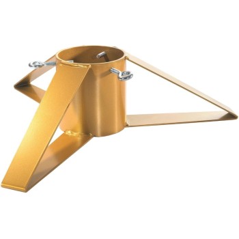 ALBA-KRAPF Support pour sapin de Noël 27475 M1420-4114 Or