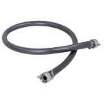 ALBA Anschlussgarnitur 1 m, 1 m Premium Wasserschlauch 16 mm