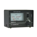 Albrecht SWR-20, Mesure ondes stationnaires pour accorder des antennes radio.