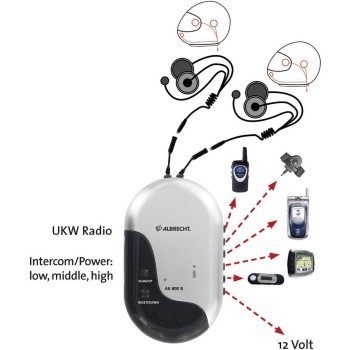 Albrecht Intercom conducteur-passager AE600BT - bluetooth - FM Albrecht Intercom conducteur-passager AE600BT - bluetooth - FM