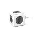 PowerCube Extended anthracite, 5 plugs 220V T13, cord 1.5m 