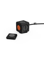 PowerCube Extended remote black 4x T13, 1.5m Zuleitung, Halterung, Fernbedienung