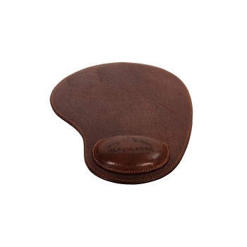 Alpenleder mousepad Salem, 20x24cm, brandy Alpenleder mousepad Salem, 20x24cm, brandy