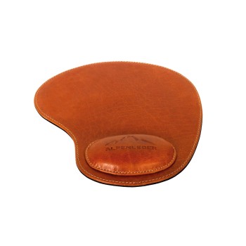 Alpenleder mousepad Salem, 20x24cm, cognac Alpenleder mousepad Salem, 20x24cm, cognac