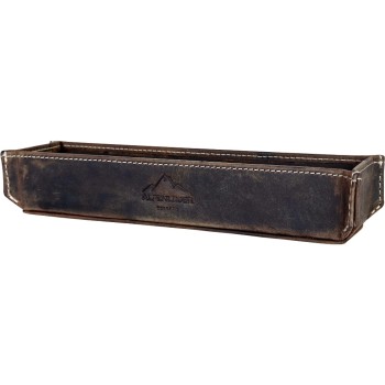 Alpenleder Stifteschale Zenta, Lederfarbe old havanna Alpenleder Stifteschale Zenta, Lederfarbe old havanna