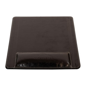 Alpenleder mousepad Konstanz, 22x24cm, ebenholz Alpenleder mousepad Konstanz, 22x24cm, ebenholz