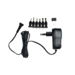 Alpha Elettronica KD600 Steckernetzteil, Level V (EuP2) out 3,4-12VDC, 0,6A