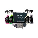 Alpha Line Car Care Set en poche 9 pièces